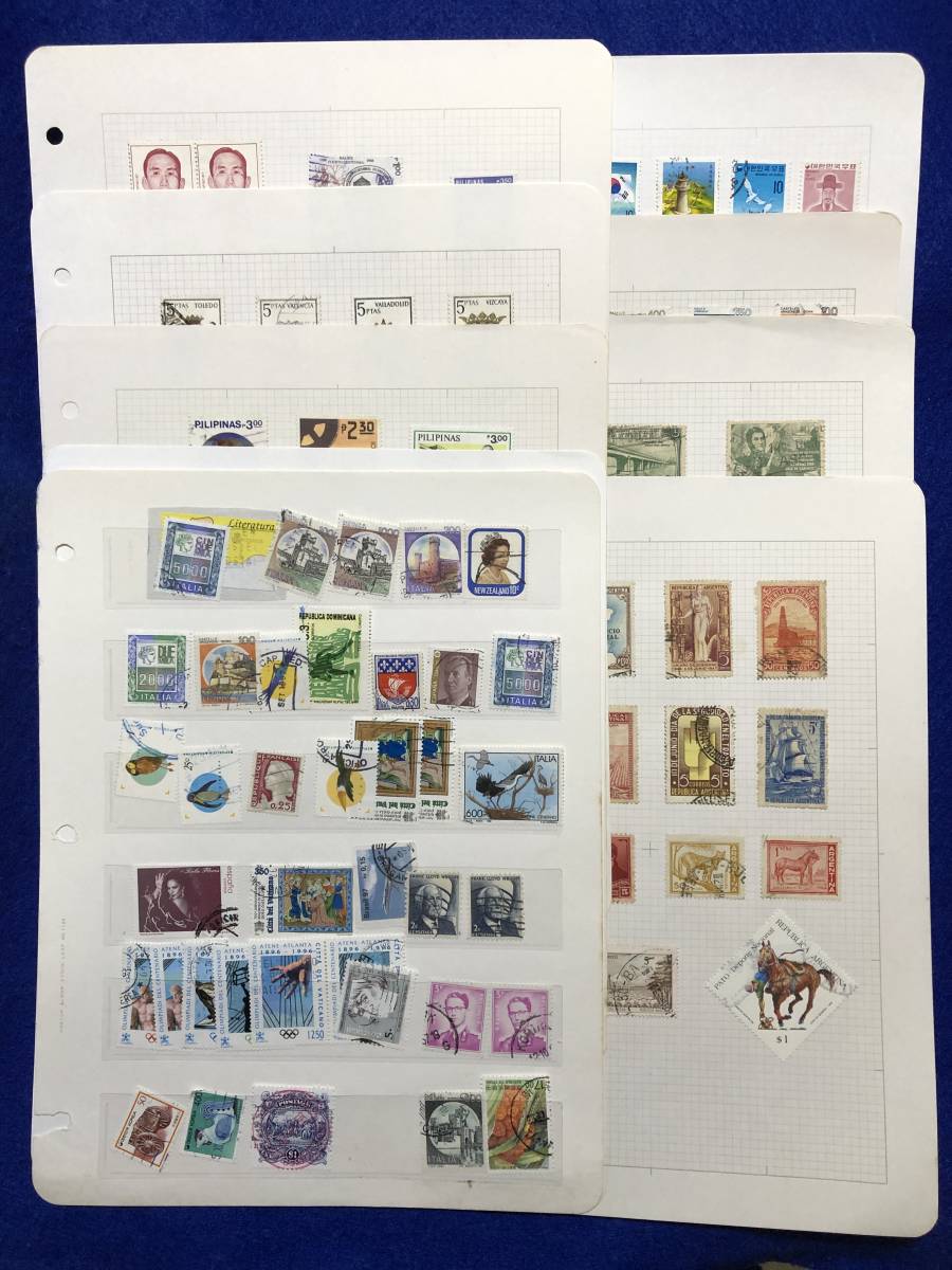 28223現品限り 外国切手未使用 スペイン発行切手の日3種揃 限定版