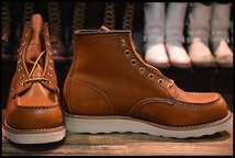 【8.5D 未使用 20年】レッドウィング 875 アイリッシュセッター 茶 オロレガシー モックトゥ 編み上げ ブーツ redwing HOPESMORE_画像2