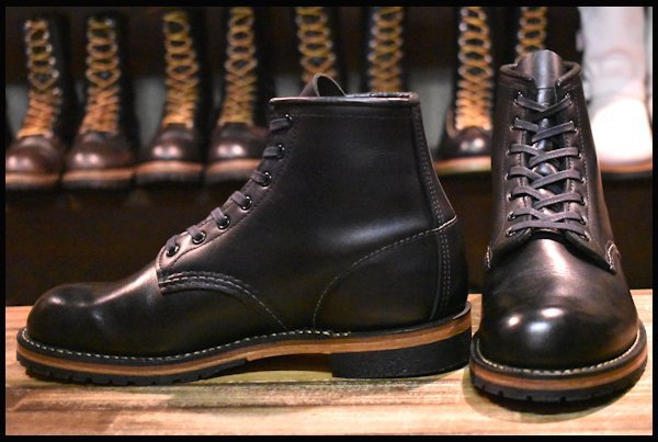 13年製 RED WING 9014 ベックマン 10Dブラック黒レッドウイング eva.gov.co
