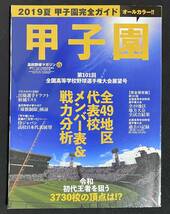 高校野球マガジン Vol.13 2019夏 甲子園完全ガイド 井上広大 奥川恭伸 山瀬慎之助 井上朋也 中森俊介_画像1