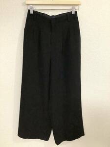 SHIPS Ships wide pants gaucho pants black select old clothes suit pants 