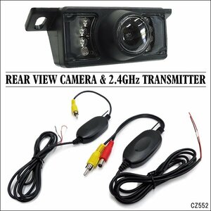  free shipping back camera (a) + wireless transmitter set wiring un- necessary night vision wireless 12V [At] /20Д