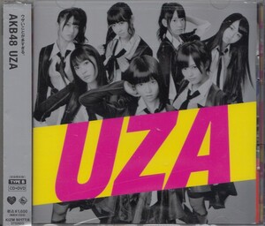 即決１【AKB48● UZA~ Type B● CD+DVD 】帯付/良品 ◎