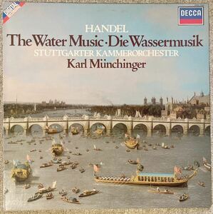 蘭decca【デジタル美音】＊ ミュンヒンガーのヘンデル 水上の音楽 ＊ munchinger handel water music digital