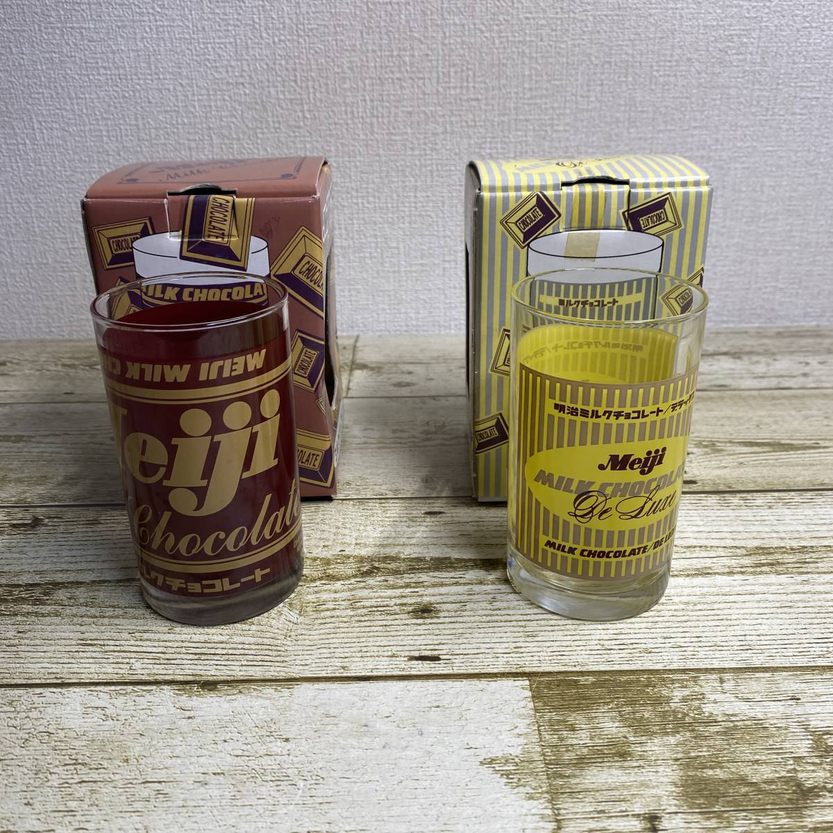 昭和レトロ Meiji チョコレ-トタンブラ- 非売品 昭和レトロ Meiji チョコレ-トタンブラ- 非売品