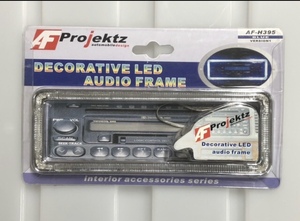 【I-357】★ 動作確認済・新品 ★ LEDオーディオフレーム / シガライター ★ AF-H395 ブルー ★