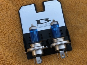 【I-346】■ 倉庫保管品 / 新品？ ■ MIRAREED ハロゲンバルブ2個セット ■ H4 / 12V / 55W ■