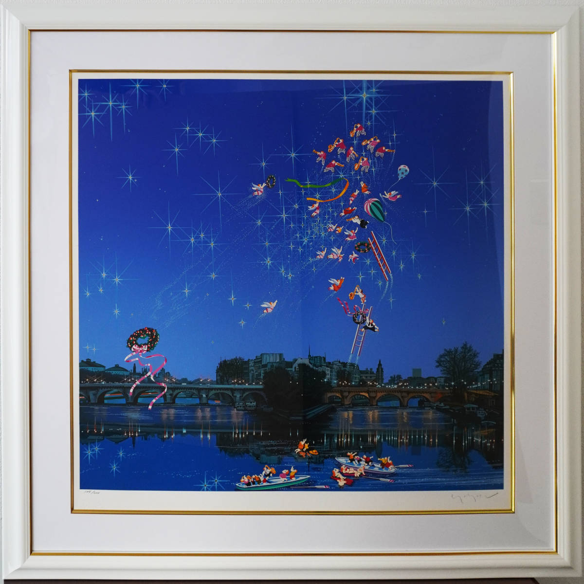 ヒロ ヤマガタ シルクスクリーン【日本のエッセンス 宮島】64