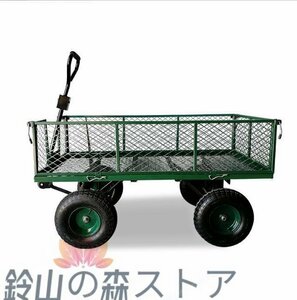 品質保証 手押し車！ 牽引車 ！運送車！ 実心タイヤ 積載量が大きい トラック運搬車の貨物カート