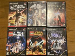 送料無料 スターウォーズ PS2 レゴ スター・ウォーズ バトルフロントII Lego Star Wars battlefront force unleashed プレステ2 PS2ソフト