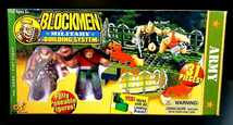 送料350円～☆1999年当時物!DSI Toys製 BLOCKMEN ブロックメン ミリタリービルディングシステム「FistFight」ブロック 可動フィギュア レゴ_画像2