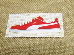 PUMA シール ステッカー スニーカー 赤