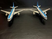 ◇ヴィンテージ【 モヒカンジェット『野村トーイ』フリクションブリキ 全日空 ロッキード L-1011 トライスター　2機】N03276_画像2