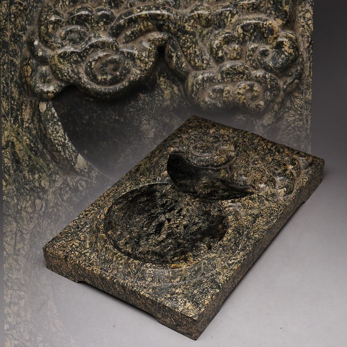 端渓石硯大硯-