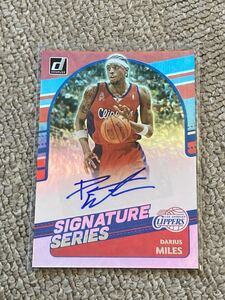 Panini NBA DONRUSS 2020-21 Darius miles autograph 直筆サインカード