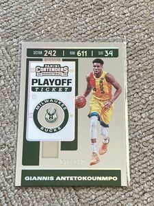 Panini NBA contenders 2019-20 Giannis antetokoumpo ヤニス　アデトクンボ　199シリ