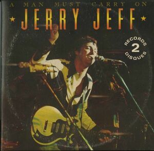 カナダ77年プレスLP Jerry Jeff Walker / A Man Must Carry On【MCA MCA2-6003】カントリー ロック Mr. Bojangles L.A. Freeway