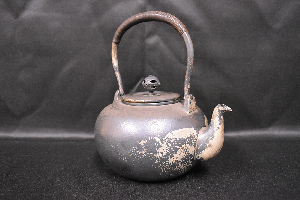売り本物 茶道具 銀瓶 工芸品 mitshopping.it
