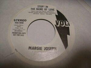 ●SOUL45●MARGIE JOSEPH/ STOP IN THE NAME OF LOVE