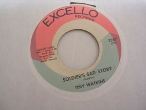 ●SOUL45●TINY WATKINS / SOLDIER'S SAD STORY