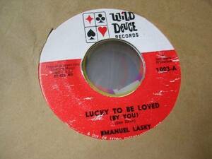 ●SOUL45●EMANUEL LASKY/LUCKY TO BE LOVED/OUR WORLD