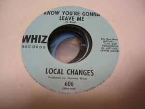 ●SOUL FUNK45●Local Changes/Know You're Gonna Leave Me