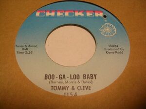 ●SOUL45●TOMMY & CLEVE/ BOO-GA-LOO BABY