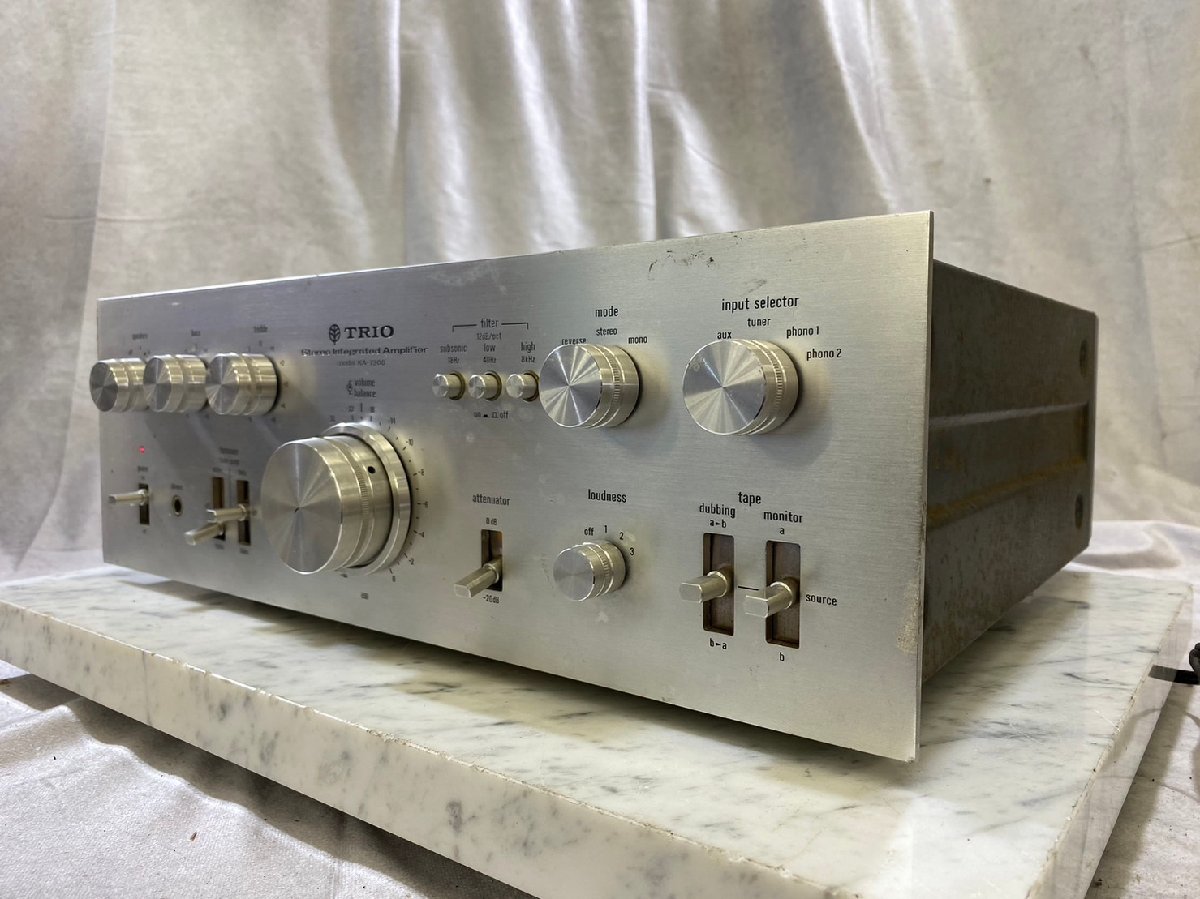 TRIO アンプ F-6000 クロスオーバーネットワーク 動作確認OK 美品