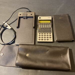 ★CASIO FX-502P FA-1 プログラム電卓　関数電卓 カシオ 電卓 計算機 現状品