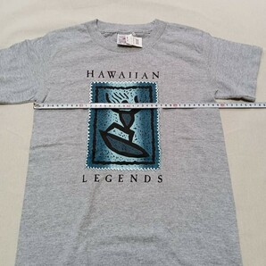 USA製 ビンテージ ハワイ HAWAII サーフ Tシャツ 半袖シャツ ライトグレー サイズM 新品 未使用品 の画像3