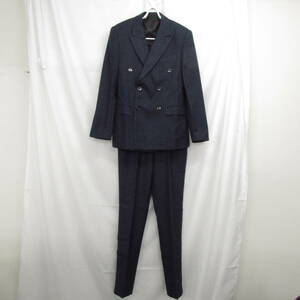 87-00294 [ outlet ] CEEN stripe men's suit three-piece business party ... men's M size navy 