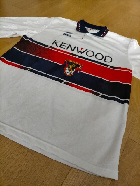 狀態良好 94-95 キングカズ 三浦知良在籍時 erra エレア セリエA GENOA