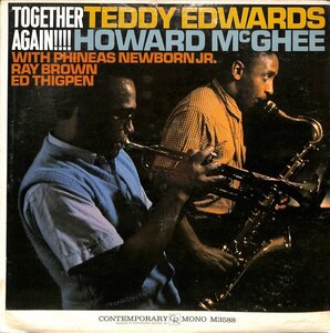 248853 TEDDY EDWARDS, HOWARD McGHEE / Together Again!(LP)