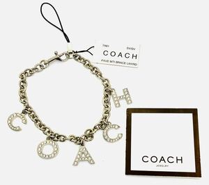 COACH ロゴ マルチ ブレスレット ラインヤード☆携帯ストラップ兼用☆新品未使用 ☆送料無料