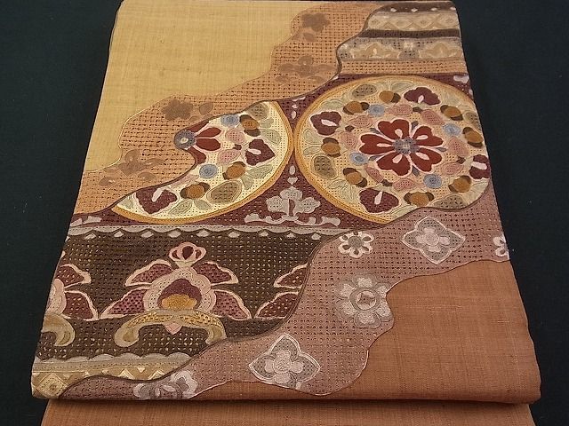 春バーゲン 汕頭刺繍 和装 全通柄 着物 袋帯 和装 汕頭刺繍 着物 明