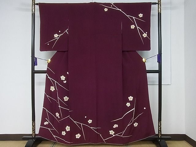 平和屋着物□極上 男性 小紋 鯨 舟 黒地 逸品 未使用3s1608 www.anac