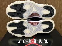 22年製 NIKE AIR JORDAN 11 RETRO LOW 72-10 ナイキ エアジョーダン ロー AJ11【AV2187-001】BLACK GUM RED WHITE 黒×白 US10.5_画像6