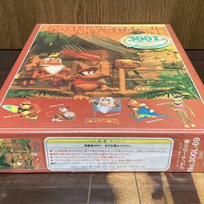 フィルム未開封 Nintendo SUPER DONKEY KONG スーパー ドンキーコング クランキーの小屋 ラージ ジグソー パズル JIGSAW PUZZLE 300ピースの画像2