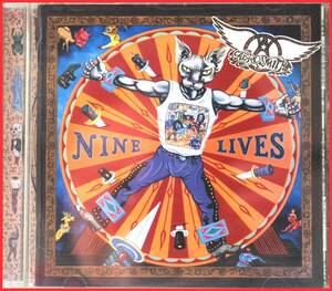 ☆AEROSMITH / NINE LIVES エアロスミス/ナイン・ライブズ　日本盤中古CD