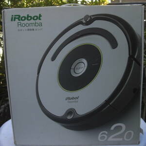 IROBOT ROOMBAクリーナーMODEL620:中古完動品バッテリー新品付き2013年/R050326