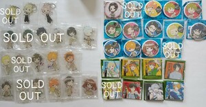 アイドルマスターSideM Mマス SideM アニメイトカフェ アニカフェ 缶バッジ アクキー アクスタ アクリルスタンド アクリルキーホルダー