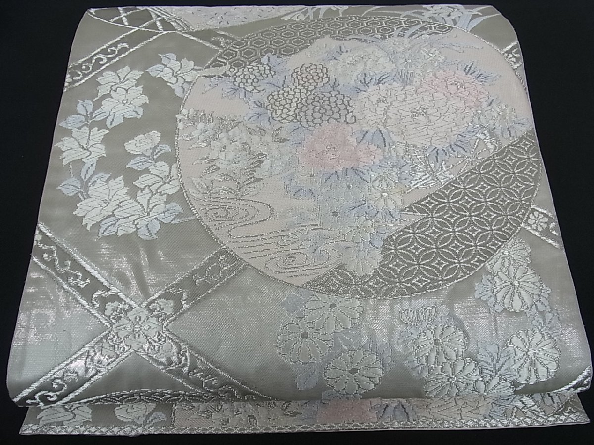UNISEX S/M プラチナ箔【ティアラ】 ~金華織~ 西陣織の名門【創喜庵