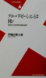 グローバリゼーションとは何か 液状化する世界を読み解く 平凡社新書／伊予谷登士翁(著者)