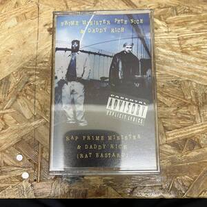 シ HIPHOP,R&B PRIME MINISTER PETE NICE & DADDY RICH - RAP PRIME MINISTER & DADDY RICH (RAT BASTARD) シングル TAPE 中古品