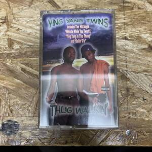 シ HIPHOP,R&B YING YANG TWINS - THUG WALKIN' アルバム,名作 TAPE 中古品