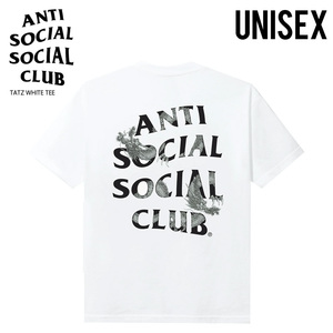 ■新品■ANTI SOCIAL SOCIAL CLUB アンチソーシャルソーシャルクラブ TATZ WHITE TEE タッズ ホワイト Tシャツ■MENS(S)■ホワイト