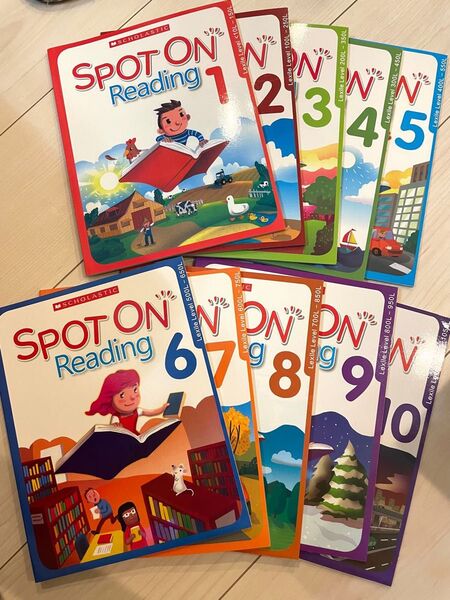 Scholastic spot on reading 10冊セット