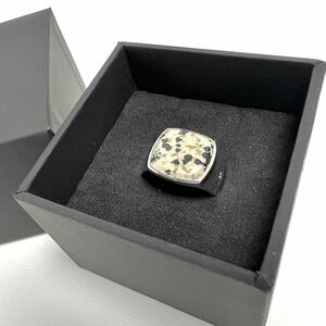 58 新品 トムウッド TOM WOOD クッション レオパード リング スクエア 指輪 シルバー Cushion LEOPARD RING TOMWOOD トム ウッド