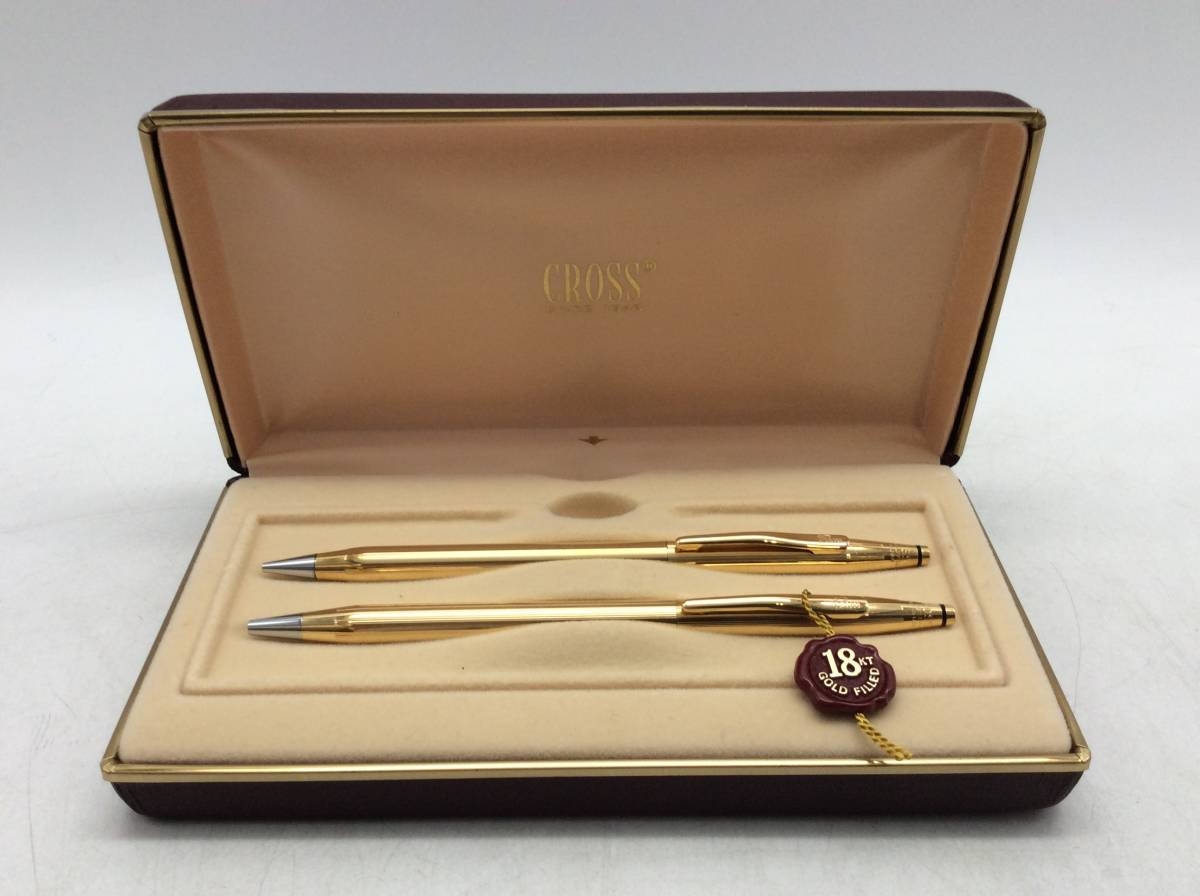 ヤフオク! -「cross ボールペン 18kt」の落札相場・落札価格