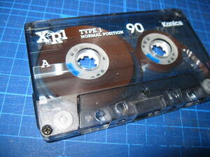 使用済み　中古　 カセットテープ　Konica XR1　Type1　ノーマル　90分 　1本　爪あり　No.506